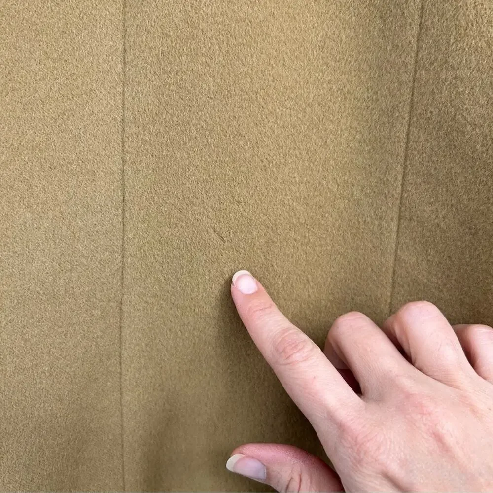 NWT‎ *Flawed* Talbots 100% Wool Camel Colored Blazer Size 10P